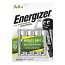 ENERGIZER AA UNIVERSAL Επαναφορτιζόμενες μπαταρίες Accu NiMH AA / 1300mAh 4τμχ.