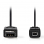 NEDIS CCGP62100BK20 Καλώδιο firewire, FireWire 4-pin αρσ. - FireWire 6-pin αρσ. 2m