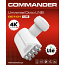 COMMANDER OCT-01 Universal Octo LNB 0.1 dB, 4K UHD, LTE