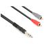 VONYX CX328-3 Καλώδιο Jack 6.3mm STEREO αρσενικό σε 2 x RCA αρσενικά 3m 177.762