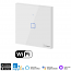 SONOFF T0EU1C-TX Τηλεχειριζόμενος Smart WiFi Διακόπτης Τοίχου Αφής 1 καναλιού (IM190314009)