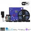 Sonoff L2 5m ΣΕΤ ΑΔΙΑΒΡΟΧΗ Smart LED Strip RGB 5m, 300Lm με Wi-Fi, eWeLink, Τροφοδοτικό, Controller και Τηλεχ/ριο (6920075776706)