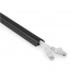 NEDIS CMDT3312BK500 Πλαστικό Κανάλι Καλωδίων Κλειστού Τύπου 33x312x500mm σε Μαύρο