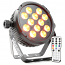 BeamZ BT300 FlatPAR 12x 10W 6-in-1 RGBAW-UV LEDs DMX και Τηλεχειριστήριο (151.310)