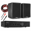 SET_HOMEAUDIO 32 Πλήρες Hi-Fi πακέτο ήχου με Audizio AD200B + Fenton SHFB65  + Καλωδιώσεις (Μαύρο)