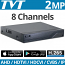 TVT TD-2008NS-HL-L H.265 Πενταυβριδικό Καταγραφικό DVR 8 καμερών H.265 1080p Lite TVI/AHD/CVI/IP/CVBS