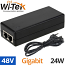 Wi-Tek WI-POE51-48V Gigabit Passive PoE Injector (Παθητικό) 48V 0.5A 24W 1000Mbps