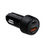 NOD E-CAR AC38 Universal Φορτιστής Αυτοκινήτου USB-A QC3.0 & USB-C PD3.0 38W, σε μαύρο Χρώμα.