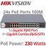 HIKVISION DS-3E1326P-EI/M 24 Ports Unmanaged PoE Switch 802.3af/802.3at 230Watts