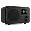 AUDIZIO VICENZA BLACK Επαναφορτιζόμενο Wi-Fi Internet / DAB+ / FM Radio με Bluetooth και Ξυπνητήρι 102.452