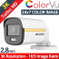 HikVision DS-2CE10KF3T 2.8mm Bullet HDTVI Camera, 3K Resolution, ColorVu, 24-Hour Color Image, WDR 130dB, White Light 20m
