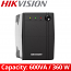 HIKVISION DS-UPS600  - Line Interactive UPS 600VA / 360W με εξόδους 2 πρίζες σούκο