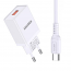 KAKUSIGA KSC-931/WHITE/TC Universal Φορτιστής με Θύρα USB-A 5V 2.4A Και Καλώδιο USB-A /TYPE-C 
