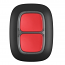 AJAX DOUBLE BUTTON BLACK - Ασύρματο μπουτόν πανικού 2 πλήκτρων, σε μαύρο χρώμα