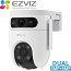 EZVIZ H9c Dual 3K (CS-H9c-R100-8G55WKFL) Διπλή (Dual-Lens) Ασύρματη κ Ενσύρματη Αδιάβροχη Wi-Fi Ρομποτική IP Κάμερα 5MP(3K)+ 5MP(3K)
