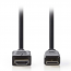 NEDIS CVGL34500BK15 Καλώδιο High speed HDMI με Ethernet 10.2Gbps, HDMI αρσ. - HDMI mini αρσ. μήκος 1.50m