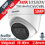HikVision DS-2CE78H0T-IT3FS 2.8mm Dome Camera 5Mpixels, Audio Over Coaxial, IR 40μ., IP67