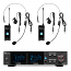POWER DYNAMICS PD522B 2x 100 Channels UHF Set 2 Μικροφώνων Bodypack Πέτου και Κεφαλής (179.032)