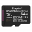 KINGSTON SDCS3/64GBSP Canvas Select Plus Gen3 microSD 64GB, UHS-I, 100MB/s (Χωρίς Αντάπτορα)