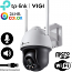 TP-LINK VIGI C540-W 4mm V2.0 Ρομποτική Ασύρματη Wi-iFi IP Κάμερα 4Mpixels, Fulll-Color, MicroSD, IP66, IR 30m, Mic, Speaker