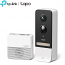 TP-Link Tapo D230S1 v1.2 Video Doorbell 2K (5MP) με επαναφ/νη μπαταρία 6700mah, IP64 Color Night Vision, AI Detection, Mic/Speaker, microSD