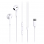 XO-EP74 Ενσύρματα Στερεοφωνικά Ακουστικά 4ης Γενιάς με Μικρόφωνο και Βύσμα USB-C, σε Λευκό Χρώμα