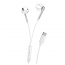 XO-EP66 WHITE Type-C Ενσύρματα Crescent Aκουστικά με Mικρόφωνο και Bύσμα USB-C, σε Λευκό Xρώμα 