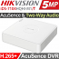 HIKVISION iDS-7104HQHI-M1/T Acusence DVR Καταγραφικό 4 Καμερών, Μέχρι 5Mpixels, Two-Way Audio, Motion Detection 2.0