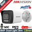 Hikvision DS-2CD1083G2-LIUF 2.8mm Ενσύρματη IP κάμερα 8Mpixels, Smart-Hybrid Light 30m, Motion Detection 2.0, Poe, Mic, MicroSD