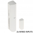 Hikvision DS-PDMC-EG2-WE(B) - Λευκή Αμφίδρομη Ασύρματη Μαγνητική Επαφή για πίνακες AX PRO, με 2 ενσύρματες εισόδους