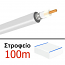 SATEL Ομοαξονικό καλώδιο TV - SAT 75Ω RG6/U (Kουλούρα 100μ) HAI