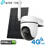 TP-Link Tapo C615G KIT (V1 .0) Ασύρματη (4G) Αδιάβροχη Κάμερα Μπαταρίας 6700mAh 3MP, 2K, Color Night Vision, AI Detection Mic/Speaker