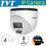 TVT TD-9544S5L-C (D/PE/AW2) 2.8mm Ενσύρματη IP Κάμερα Dome 4Mpixels, Dual Illumination, Mic, Η.265+ Poe, IP67