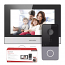 HIKVISION DS-KIS603-P(C) Πλήρες Κιτ IP Θυροτηλεόρασης (Οθόνη 7" Touch & Μπουτονιέρα Villa με Wi-Fi)