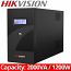 Hikvision DS-UPS2000-R - Line Interactive UPS 2000VA / 1200W με εξόδους 4 πρίζες σούκο