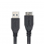 NEDIS CCGL61500BK10 Kαλώδιο USB 3.2 Gen 1x1 A αρσ. - USB Micro B αρσ., 1.00m, σε μαύρο χρώμα.