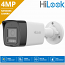 HiLook IPC-B140HA-LUC 2.8mm Ενσύρματη IP κάμερα 4MP, Smart Hybrid Light 20m, Μικρόφωνο, PoE, IP67, Human Detection