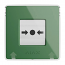 AJAX ManualCallPoint (Green) Ασύρματο Μπουτόν Χειροκίνητης Ενεργοποίησης Συναγερμού & Προγραμματιζόμενων Σεναρίων