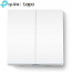 TP-Link Tapo S220 Έξυπνος Διακόπτης Φωτισμού 2-Gang 1-Way Χωρίς Ουδέτερο Καλώδιο (Απαιτείται Tapo Hub)