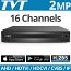 TVT TD-2116NS-HL-C H.265 Πενταυβριδικό Καταγραφικό DVR 16 καμερών H.265 1080p TVI/AHD/CVI/IP/CVBS