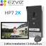 EZVIZ HP7 2K Έξυπνο Κιτ Θυροτηλεόρασης 2 Καλωδίων (Οθόνη Αφής 7" με Wi-Fi & Μπουτονιέρα 2K με RFID)