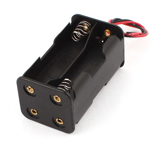 BH0016A LZ Μπαταριοθήκη Τεσσάρων μπαταριών ΑΑ Με Καλώδιο 15 CM  OEM