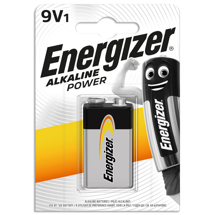 ENERGIZER 9V-6LR61 Μπαταρία Alkaline 9V (6LR61)