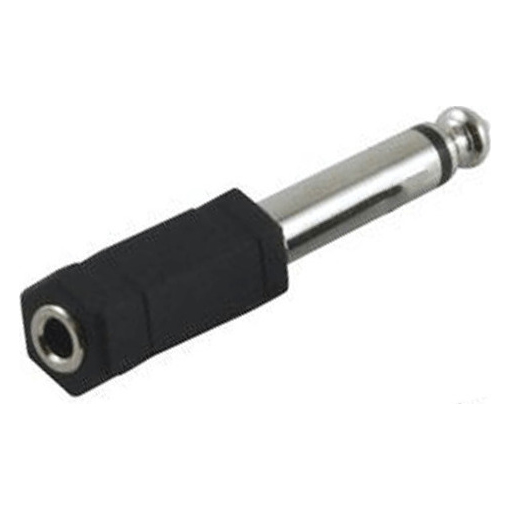 AA-036 Adaptor 6.3mm MONO αρσενικό σε 3.5mm MONO θηλυκό
