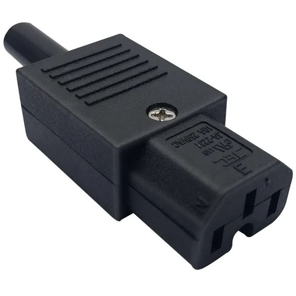 ULTIMAX AC-7020A AC Φις 10Α 250V 3P UL θηλυκό Καλωδίου με Αυλάκι