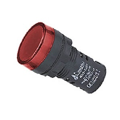 AD127-22DS RED Ενδεικτική λυχνία LED Κόκκινη 12V AC-DC Φ22