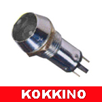 AD22C-16T XND RED Ενδεικτική λυχνία LED βιδωτή Κόκκινο 220V AC-DC Φ16