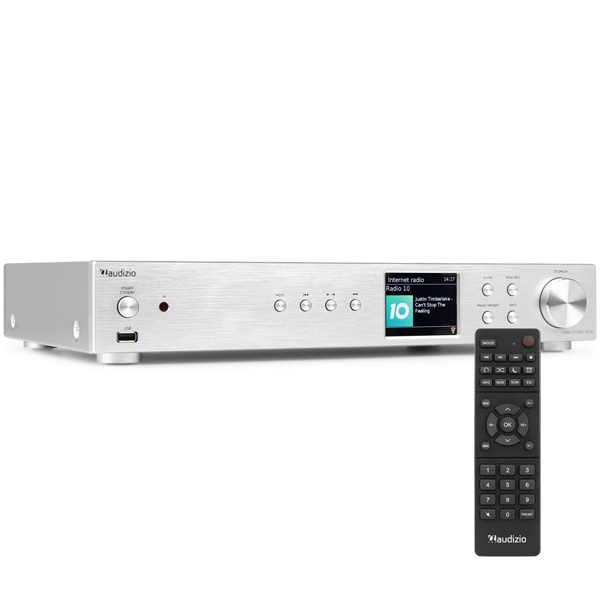 AUDIZIO ADRIA ALUMINIUM Ιnternet Radio/ DAB / FM Radio, Bluetooth, WiFi, Spotify, MP3 102.239