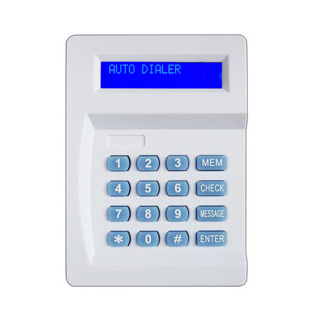 ANGA AG-D20 Τηλεφωνητής PSTN με οθόνη LCD για κέντρα συναγερμού