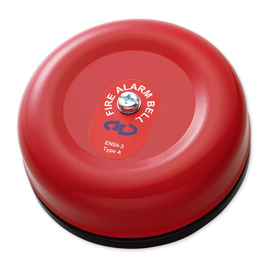 AH-0218 Συμβατικό κουδούνι πυρασφάλειας 6" (ø 152mm), 93dB/1m, 24VDC